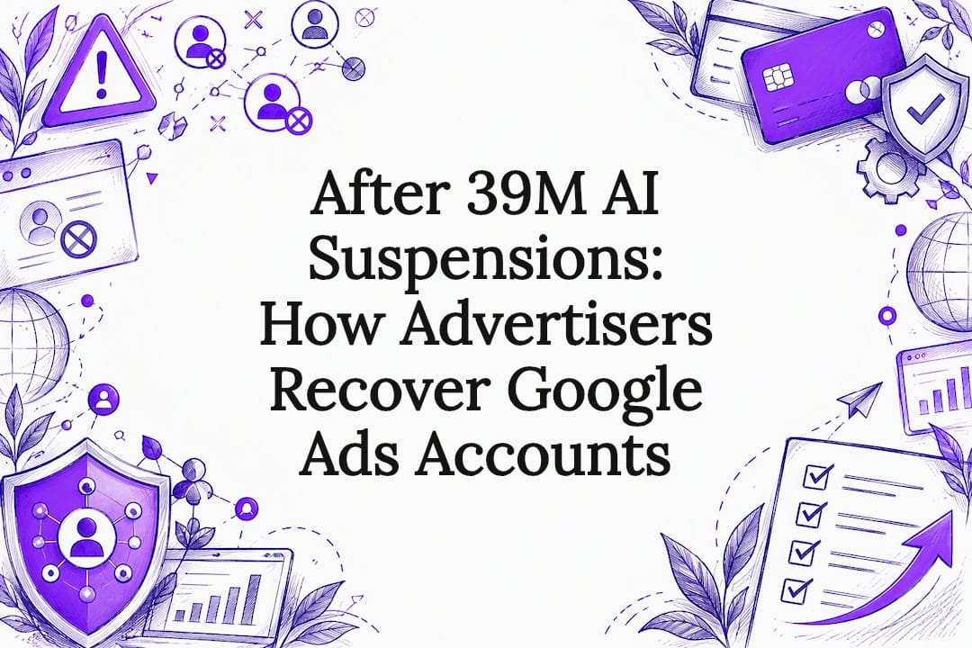 After 39M AI Suspensions: How Advertisers Recover Google Ads Accounts